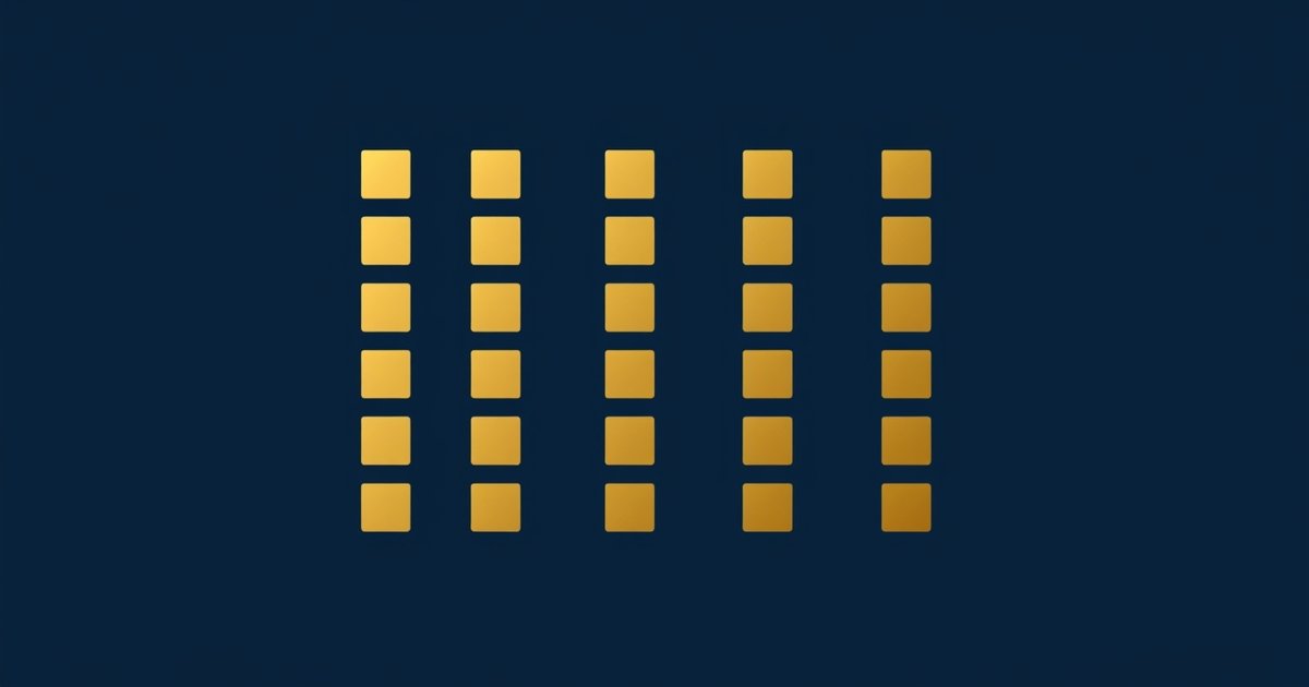 Featured illustration: abstract navy and gold editorial graphic representing the article topic