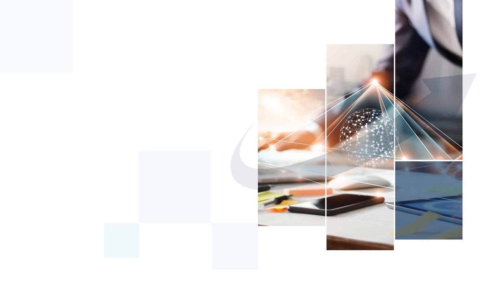 Sacramento Tower Bridge at dusk with the Stan Consulting logo overlaid