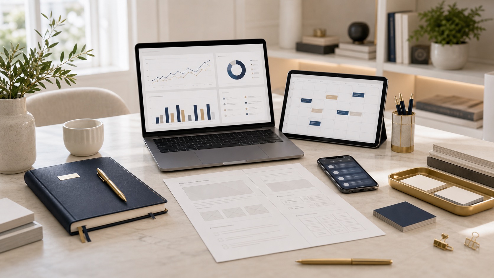 Marketing system for coaches and consultants built around qualified calls and paid engagements