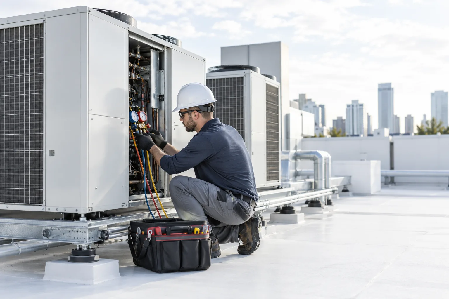 Illustrative hvac scene