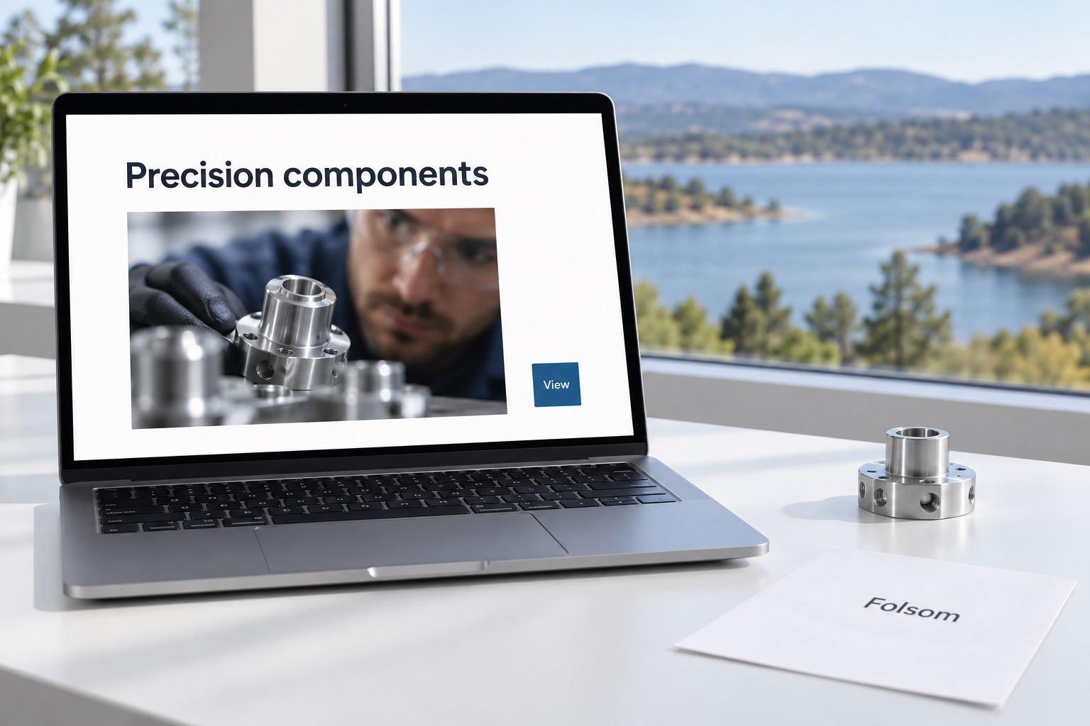Illustrative business website and marketing work for Folsom