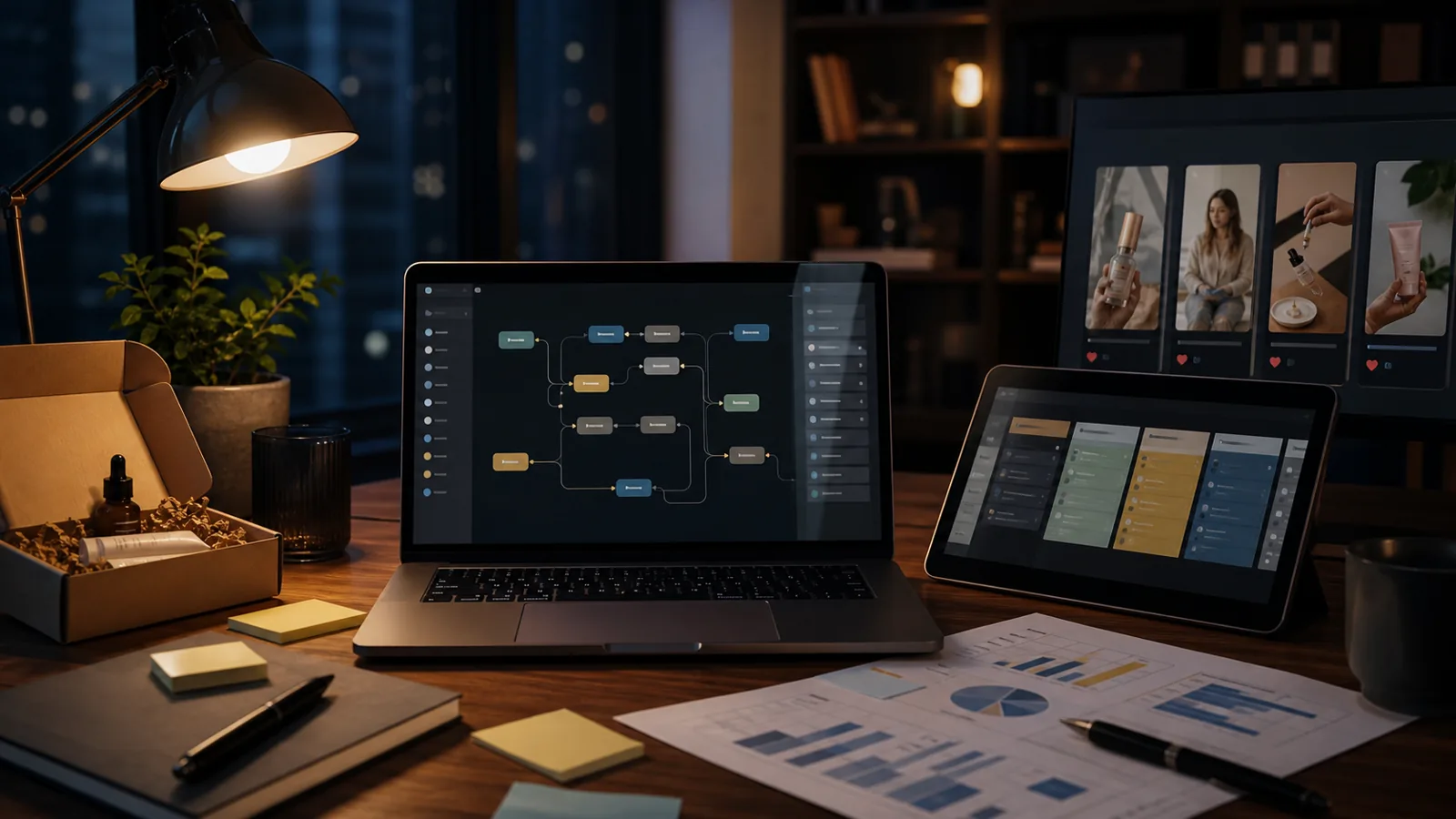 Diy agentic ai marketing workstation marketing audit visual · Stan Consulting