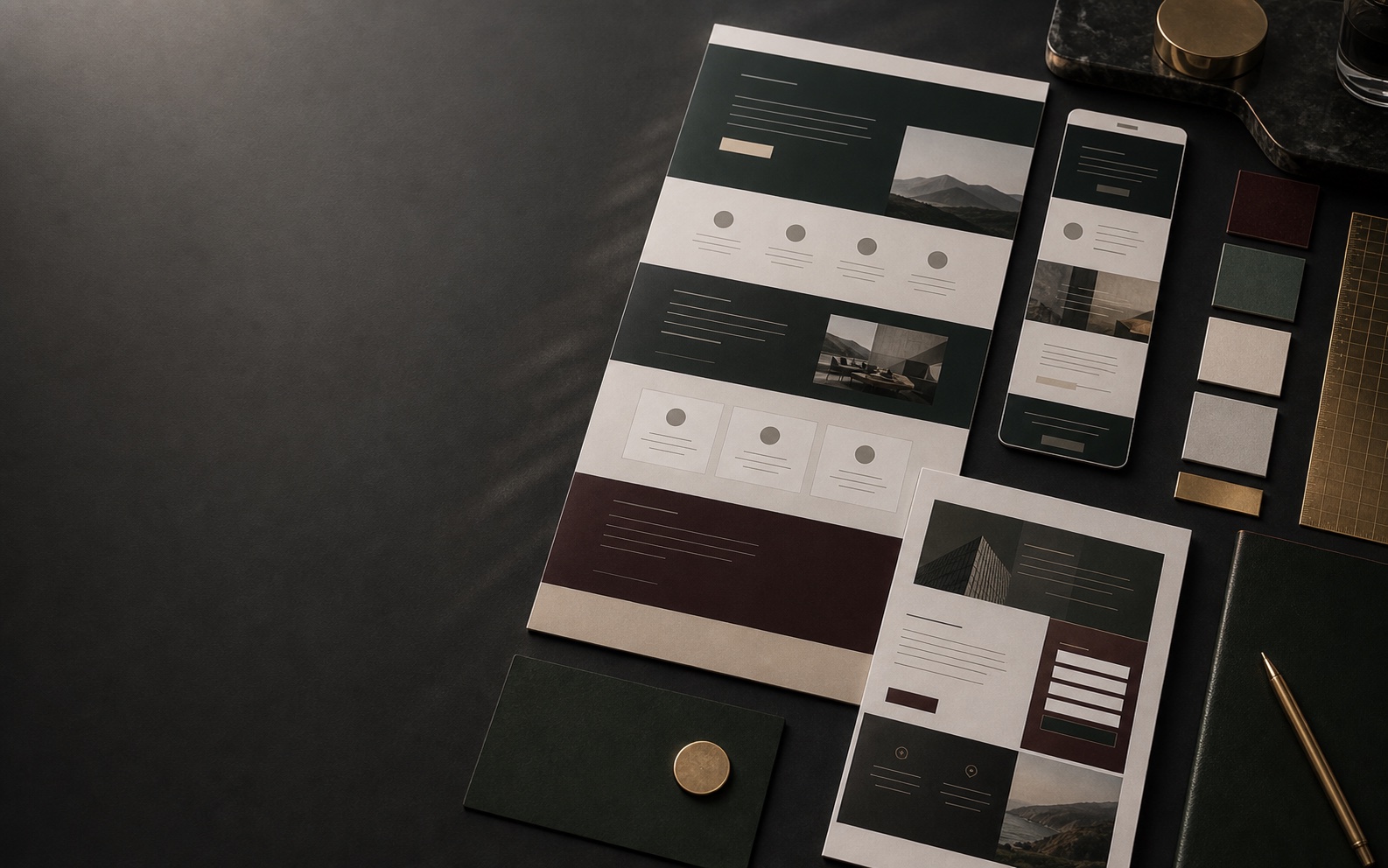 Website Conversion visual for paid marketing, website, store, or sales path work