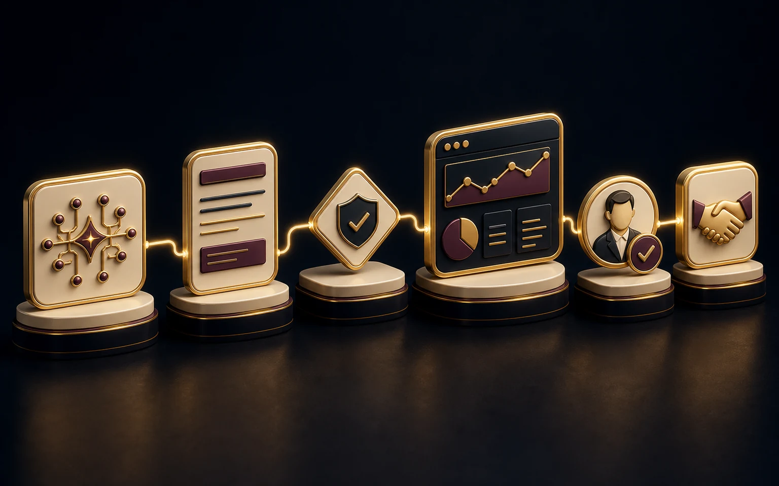 AI Governance visual for paid marketing, website, store, or sales path work